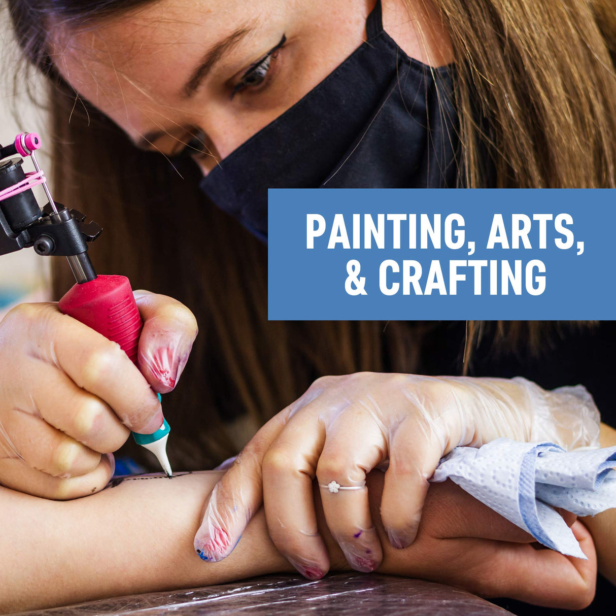 Dre Health Medium Clear Vinyl Medical Exam Gloves - Pack of 100 Dre Health