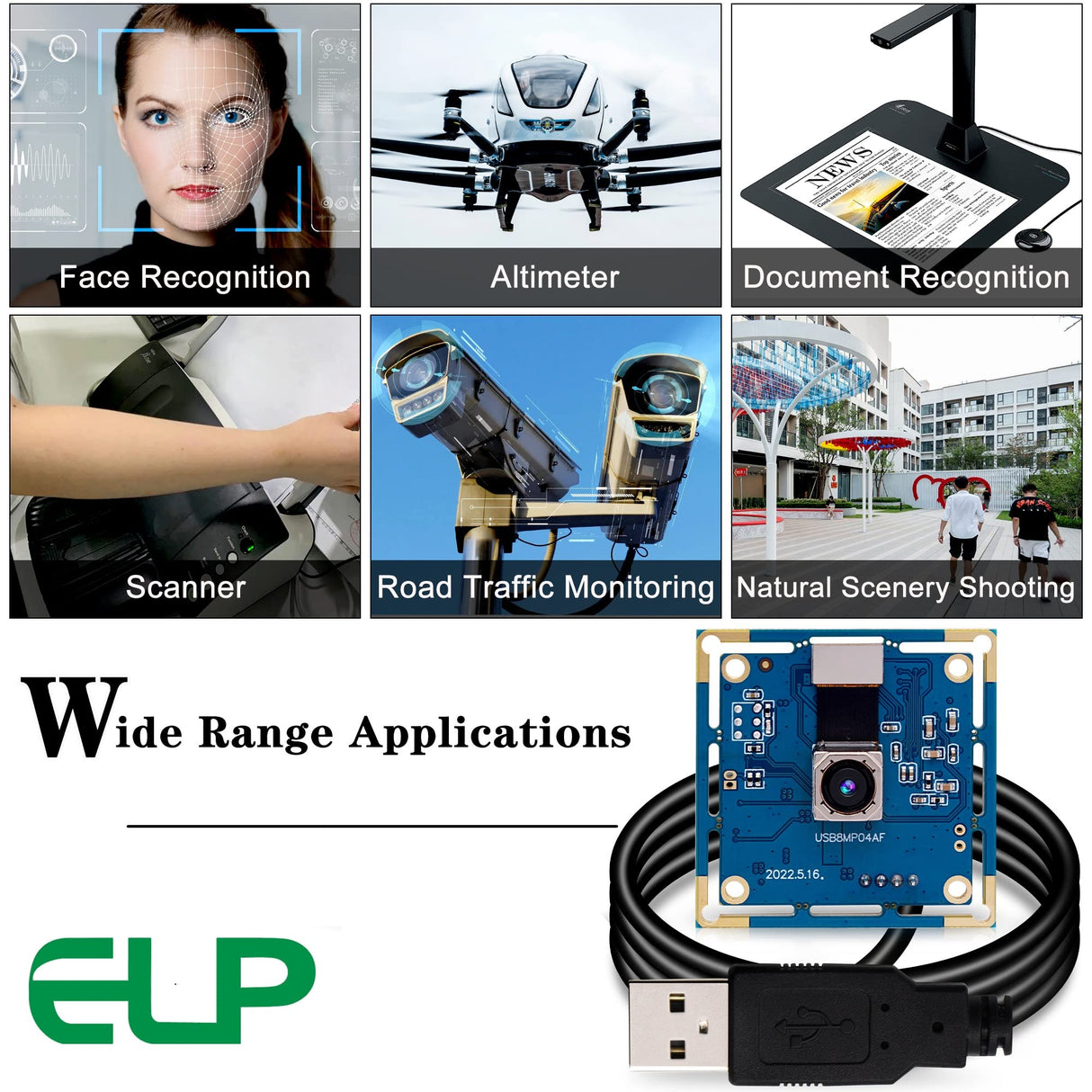 Webcamera_USB 8mp Autofocus USB Camera 4K Lightburn Camera for Laser Engraver Mini PC Camera for Computer Laptop AF USB Security Camera IMX179 Webcam IEights