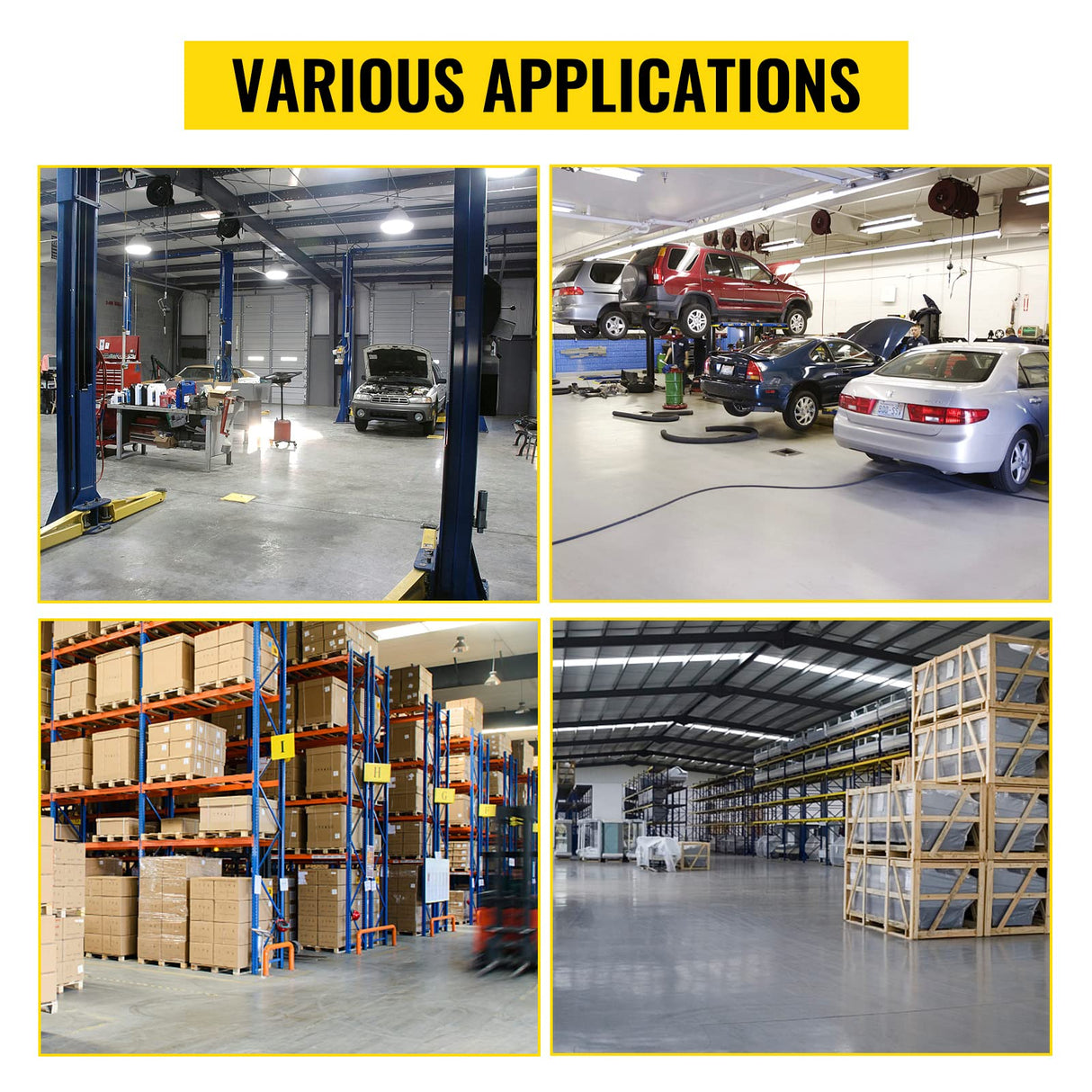 VEVOR Rolling Garage Stool, 300LBS Capacity, Adjustable Height from 24 in to 28.7 in, Mechanic Seat with 360-degree Swivel Wheels and Tool Tray, for VEVOR