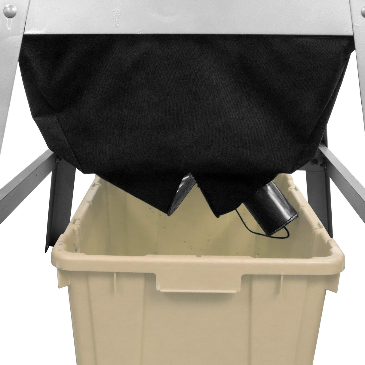 Milescraft 1500 DustCutter - Contractor Saw Dust Collection System , Black Milescraft