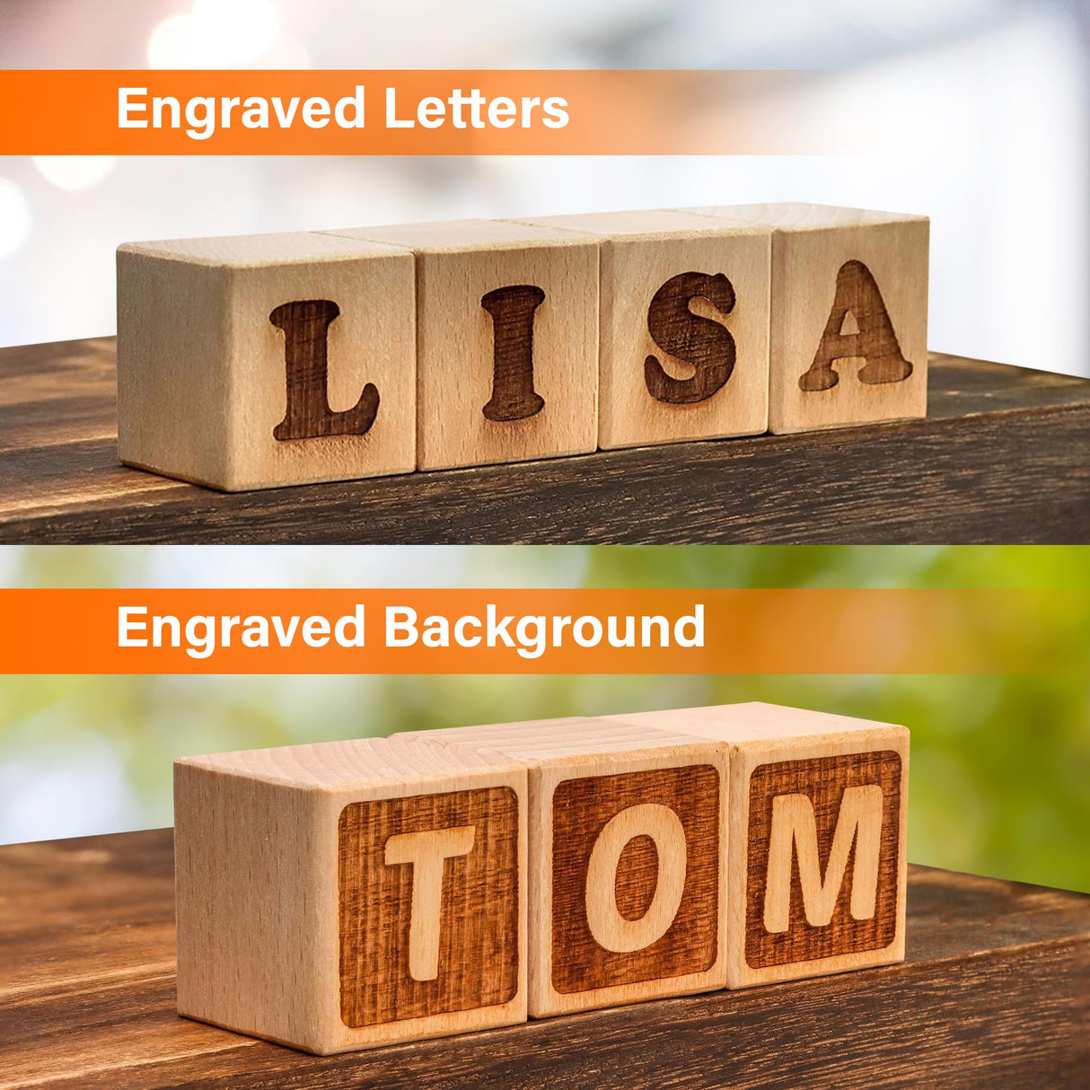 Custom Wooden Name Sign, Nursery Name Sign, Personalized Nursery Dรฉcor, Custom Name Wooden Blocks, Wooden Name Signs for Nursery, Montessori Dรฉcor OTGMPIREX