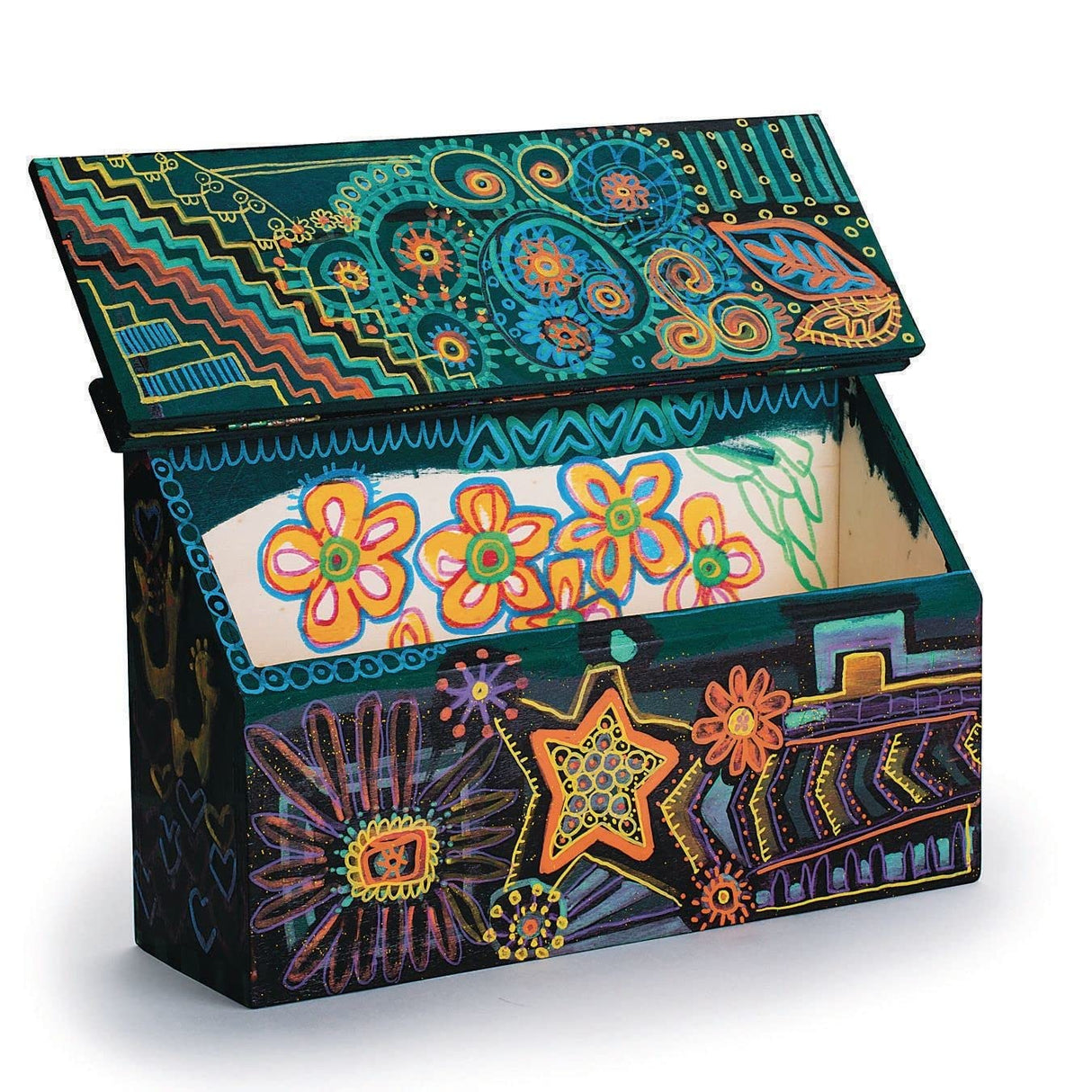 S&S Worldwide Unfinished Wood Letter/Mail Box. Fully Assembled & Ready to Decorate with Paint, Stain, Markers & More, Great for Kids Play Mailbox, S&S Worldwide