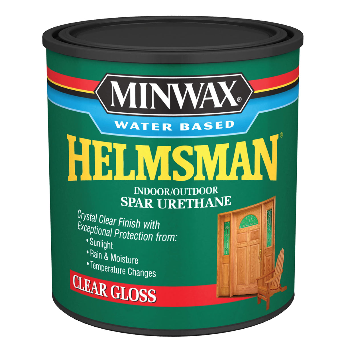 Minwax Helmsman Water Based Spar Urethane, Quart, Gloss Minwax