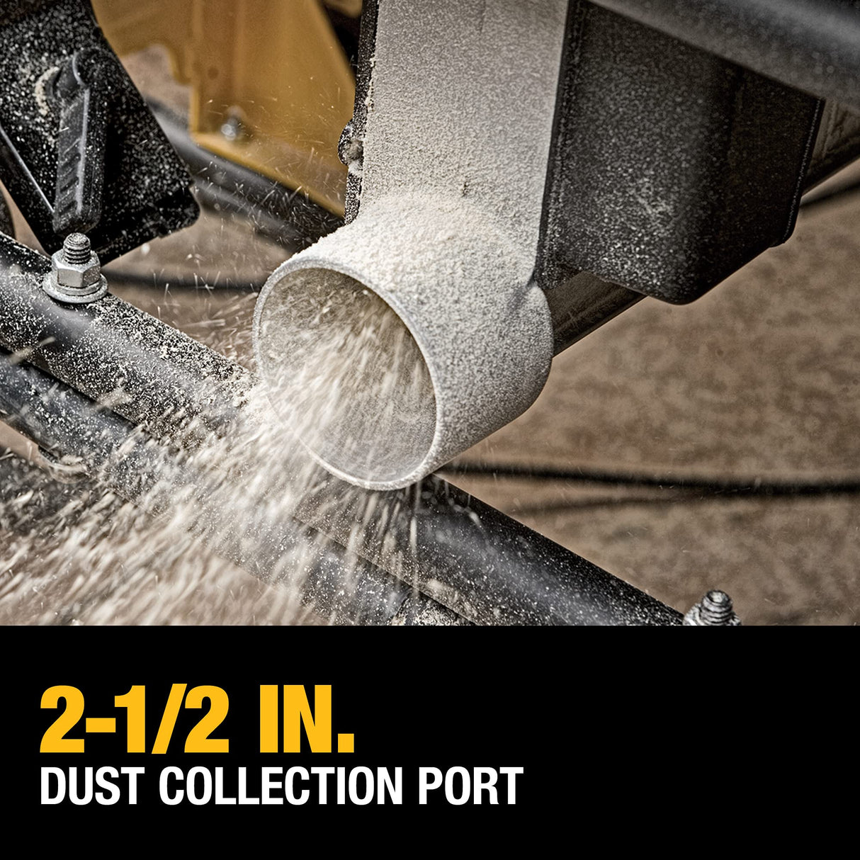 DEWALT 10 Inch Table Saw, 32-1/2 Inch Rip Capacity, 15 Amp Motor, With Rolling/Collapsible Stand (DWE7491RS) DEWALT