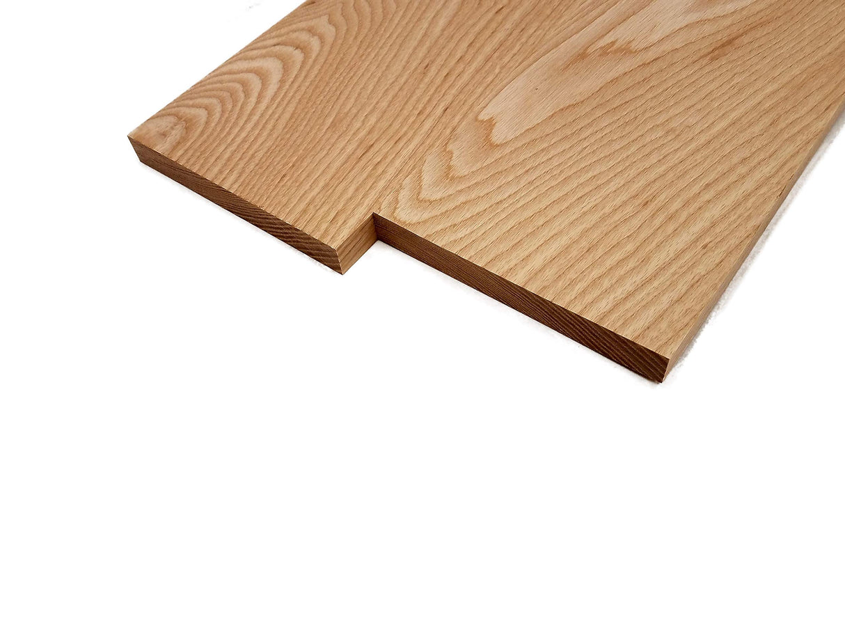 White Ash Lumber Board - 3/4" x 6" (2 Pcs) (3/4" x 6" x 48") Barrington Hardwoods