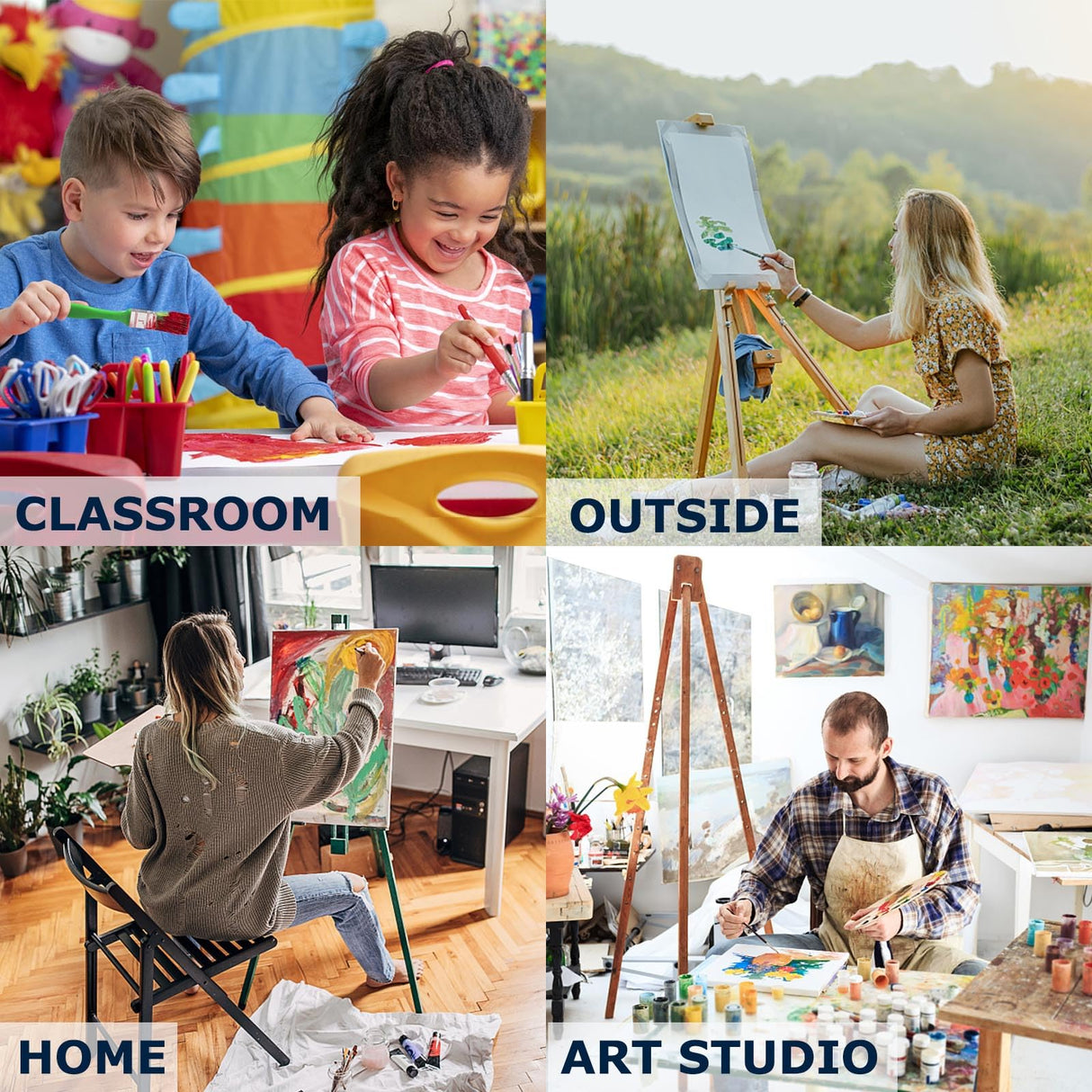 All in one paint brush cleaner rinse cup,Paint Brush Holder and Brush Cleaner,Brush Cleaning Cup for Acrylic,Oil,Watercolor,Water-based HOZY