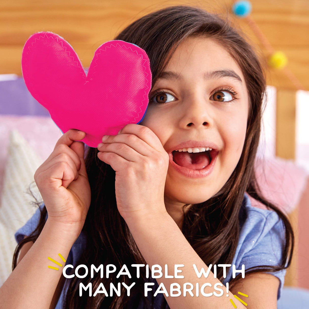 Made By Me My Very Own Sewing Machine for Beginner, Portable Battery Powered First Sewing Machine for Kids Ages 8+, Includes Fabric, Thread, Made By Me