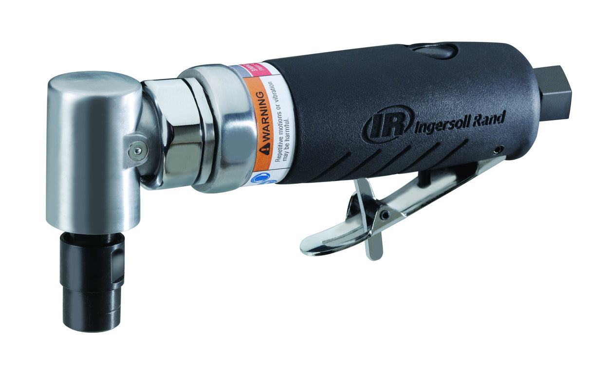 Ingersoll Rand 3101G Air Die Grinder Edge Series – 1/4", Heavy Duty, Right Angle, Ergonomic Grip, Ball Bearing Construction, Lightweight Tool, Black Ingersoll Rand