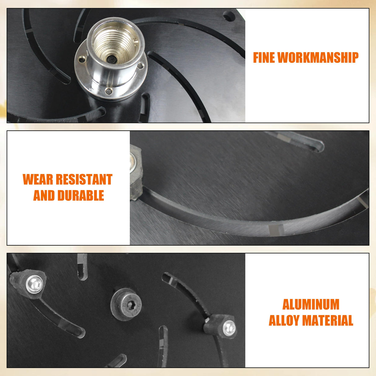 CNCTOPBAOS 12" 12 Inch Woodworking Lathe Chuck Self-Centering Centrifugal,300mm M33*3.5 Thread Longworth Chuck,Aluminum Alloy Wood Rotary Lathe Chuck CNCTOPBAOS