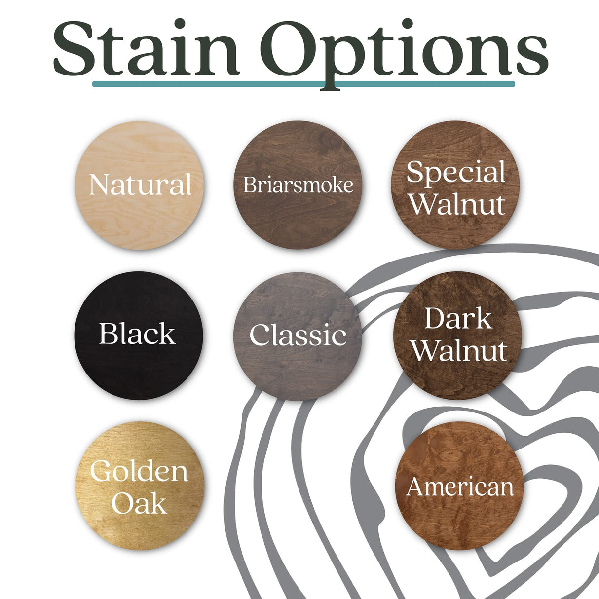 Custom Round Nursery Name Sign, Personalized Wooden Wall Plaque, 12" 18" 24", 30" 3D Wall Art for Children & Kids Rooms, Baby Shower, Hickory Hollow Hickory Hollow Designs