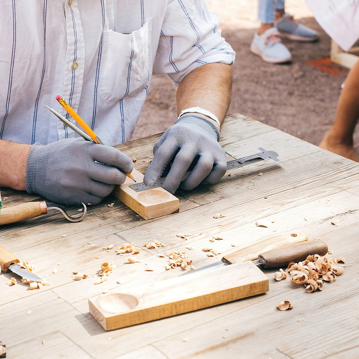 6 Inch 15 cm Pocket Ruler Flexible Precision Stainless Steel Ruler with Detachable Clips Stainless Steel Pocket Clip Scale Gauge Ruler Metric British Frienda