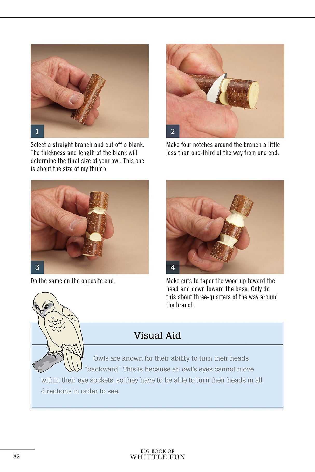 Big Book of Whittle Fun: 31 Simple Projects You Can Make with a Knife, Branches & Other Found Wood (Fox Chapel Publishing) Detailed Instructions & Fox Chapel Publishing