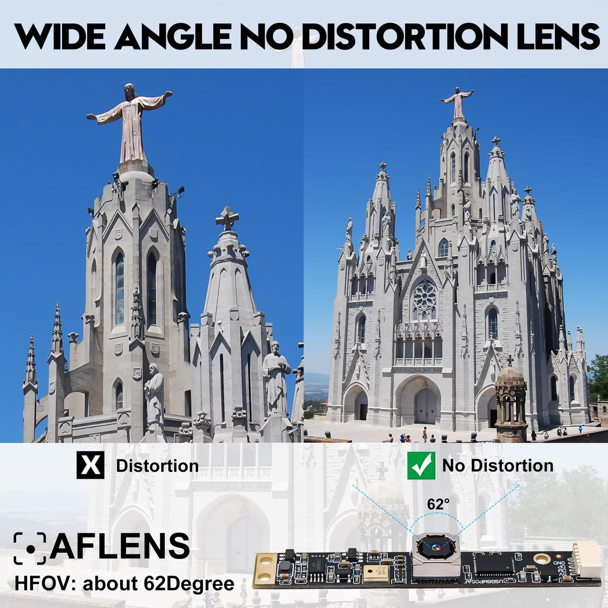 ELP 8mp USB Camera Module with Microphone Autofocus PC Camera for Computer 4K Lightburn Camera for Laser Engraver Mini Auto Focus Webcam Board CCTV ELP