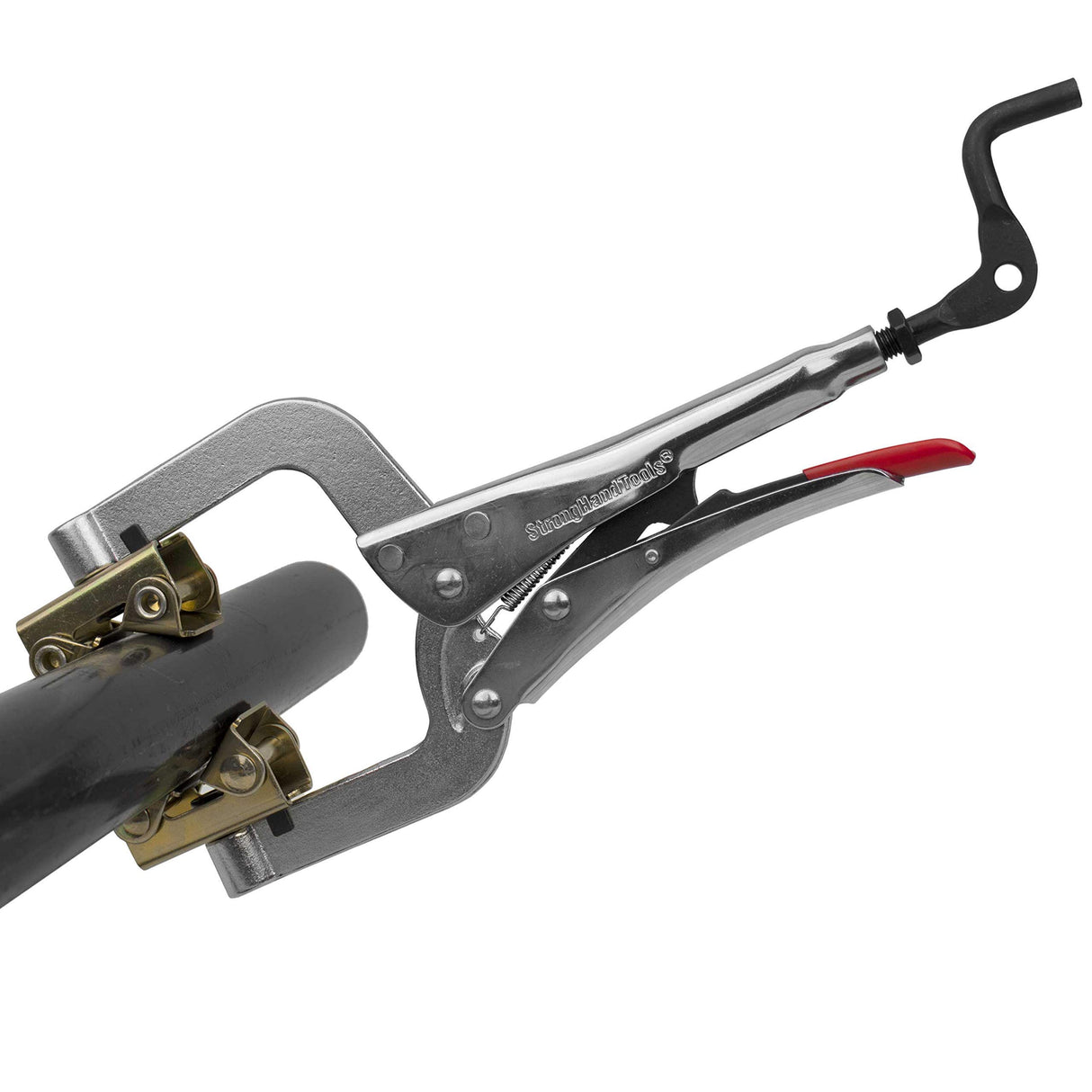 Strong Hand Tools - STRONG - PG114V Strong hand Tools PG114V Pipe Pliers with Large V-Pads, 11-Inch Strong Hand Tools