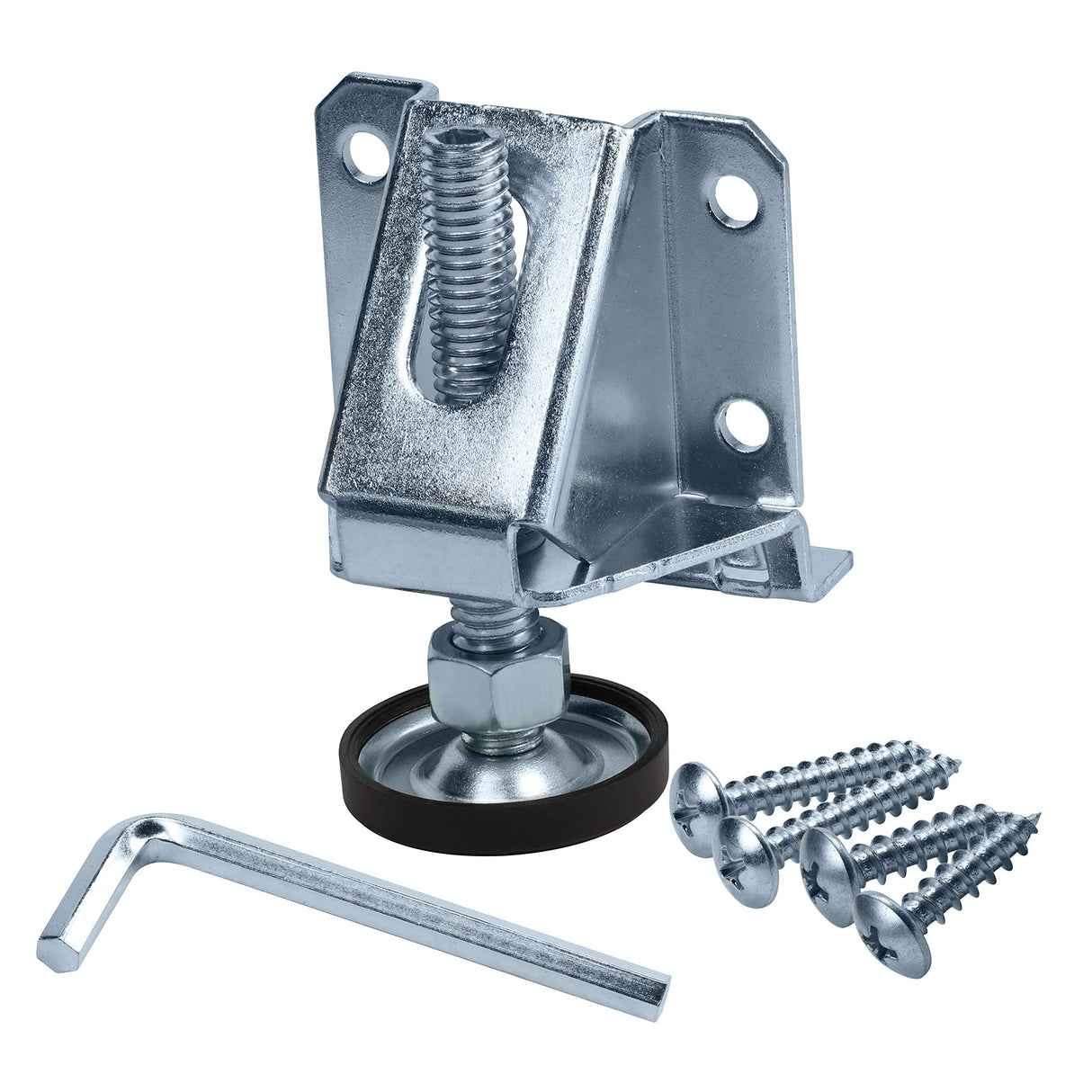 Rok Hardware 4 Pack Heavy Duty 8000 lbs Capacity Adjustable Furniture Leg Levelers Rok