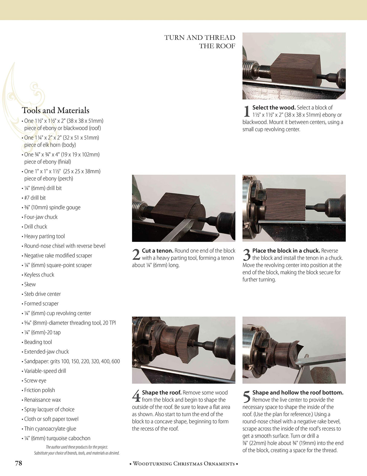 Woodturning Christmas Ornaments with Dale L. Nish (Fox Chapel Publishing) Step-by-Step Instructions & Photos for 12 Elegant Wood-Turned Pieces to Design Originals