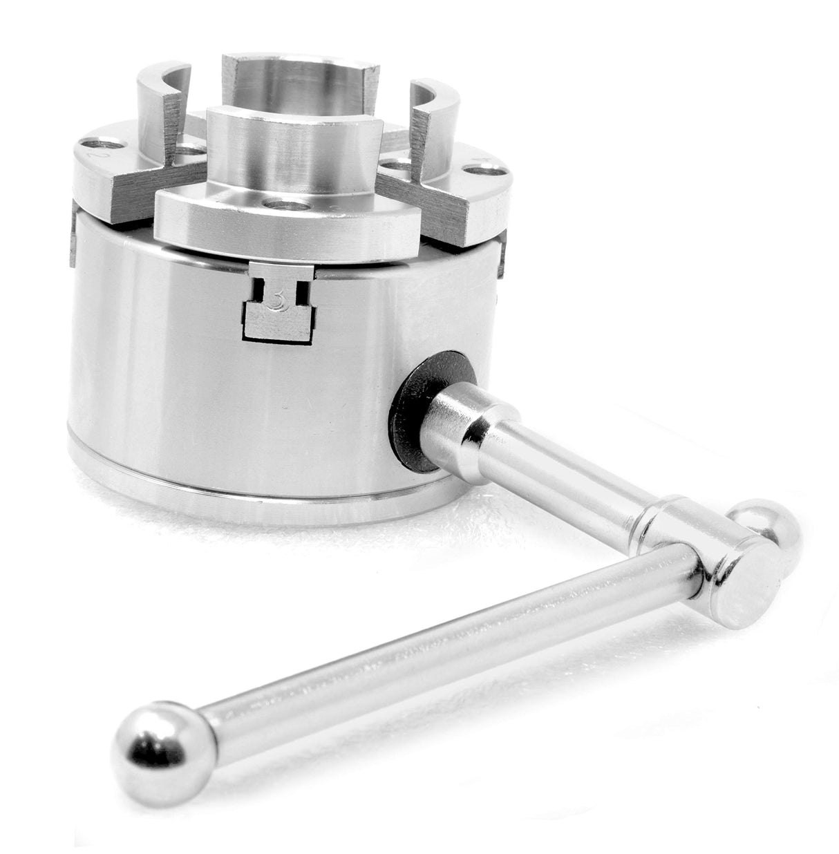 WEN LA4275 2.75-Inch 4-Jaw Self-Centering Keyed Lathe Chuck Set with 1-Inch x 8TPI Thread WEN