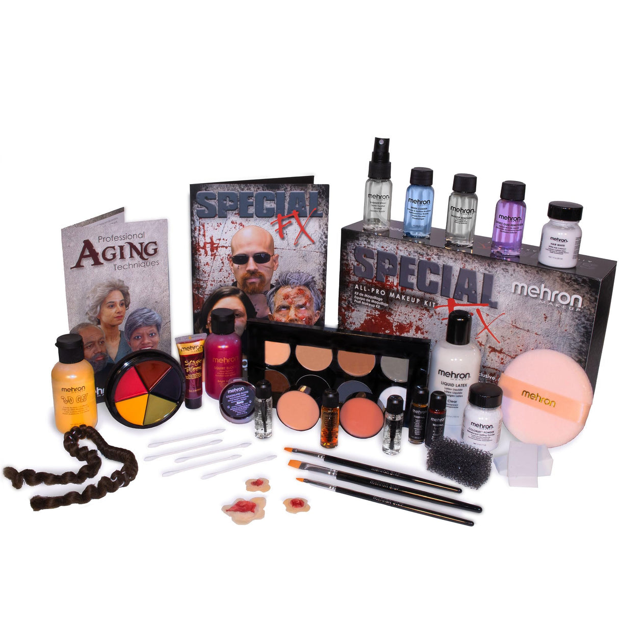 Mehron Makeup Special FX All-Pro Makeup Kit | Complete Professional Stage Makeup Kit | Special Effects Makeup Kit for Theatre, Halloween, & Cosplay Mehron