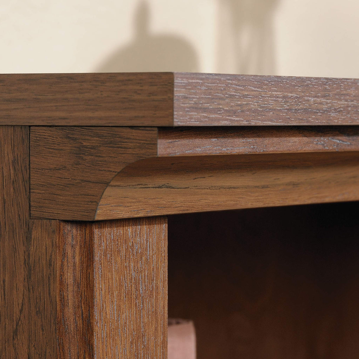 Sauder Miscellaneous Storage 2-Shelf Bookcase/ Book shelf, Oiled Oak finish Sauder