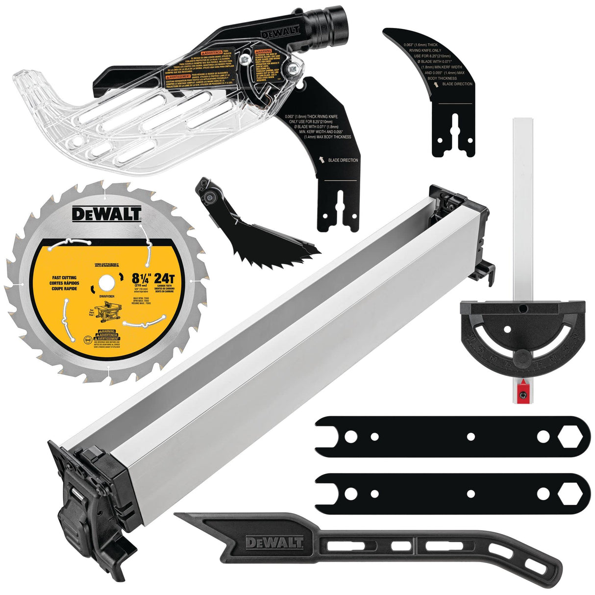 DEWALT FLEXVOLT 60V MAX* Table Saw, 8-1/4-Inch (DCS7485T1) DEWALT