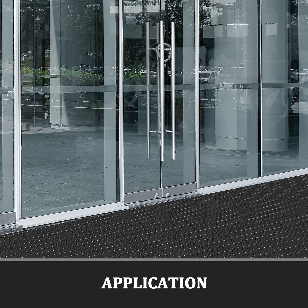 Diamond Plate Rubber Flooring Rolls 16.5 x3.3 Ft x 3 mm Heavy Duty Garage Floor Runner Rubber Trailer Garage Floor Mats for Garage Warehouse Gym jxgzyy