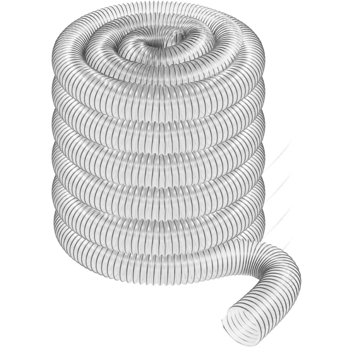 4" x 50’ Ultra Flex Clear Vue Heavy Duty PVC Dust Debris and Fume Collection Hose MADE IN USA! Fulton Woodworking Tools