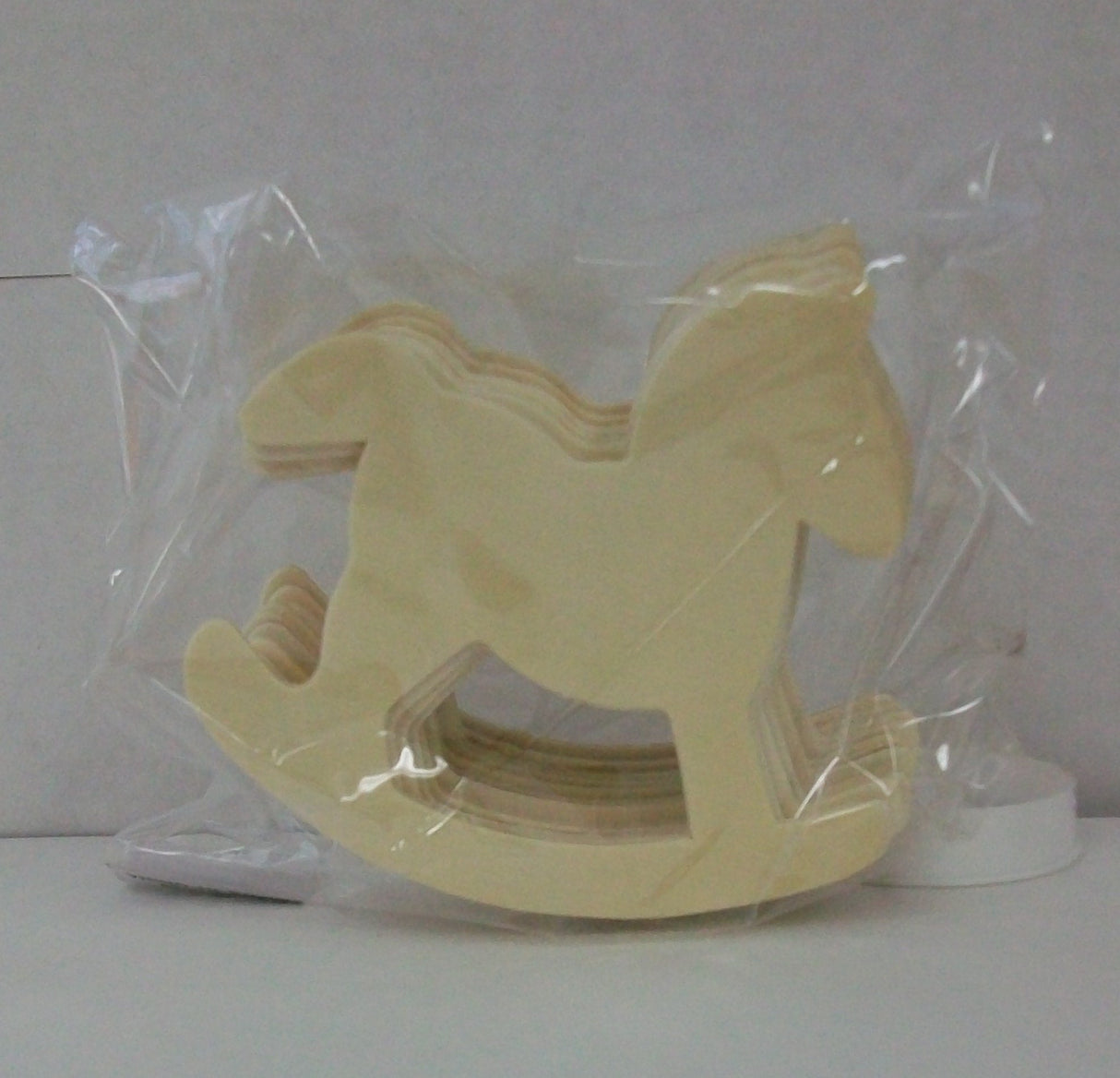 Unfinished Wooden Rocking Horse Cutout (12pcs/pkg.) MJ's Crafts & More