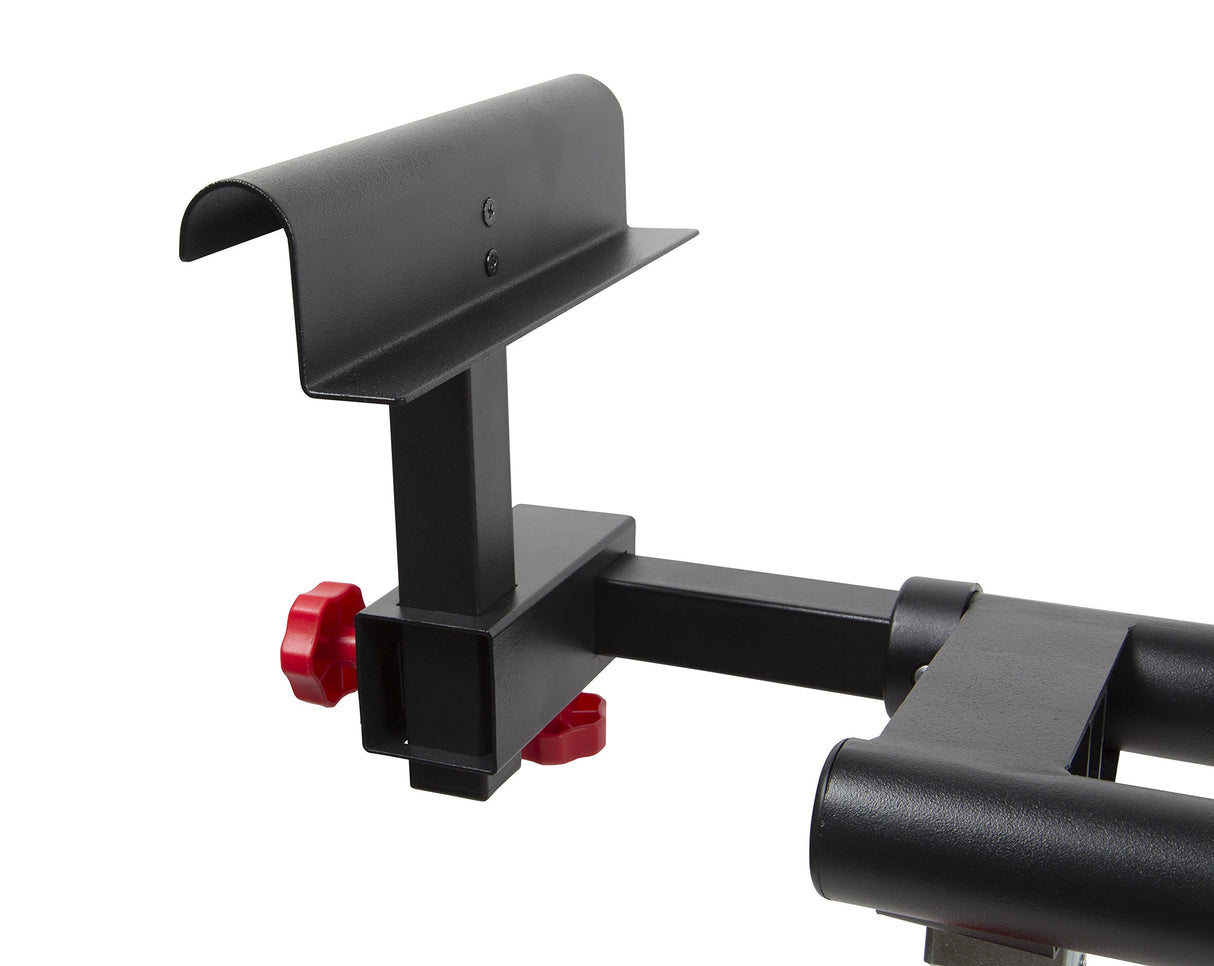 REDLEG Universal Miter Saw Stand, Supports up to 400 lbs, Extendible (60 Inch) Material Supports, Clamping Tool Mounts, Folds and Locks REDLEG