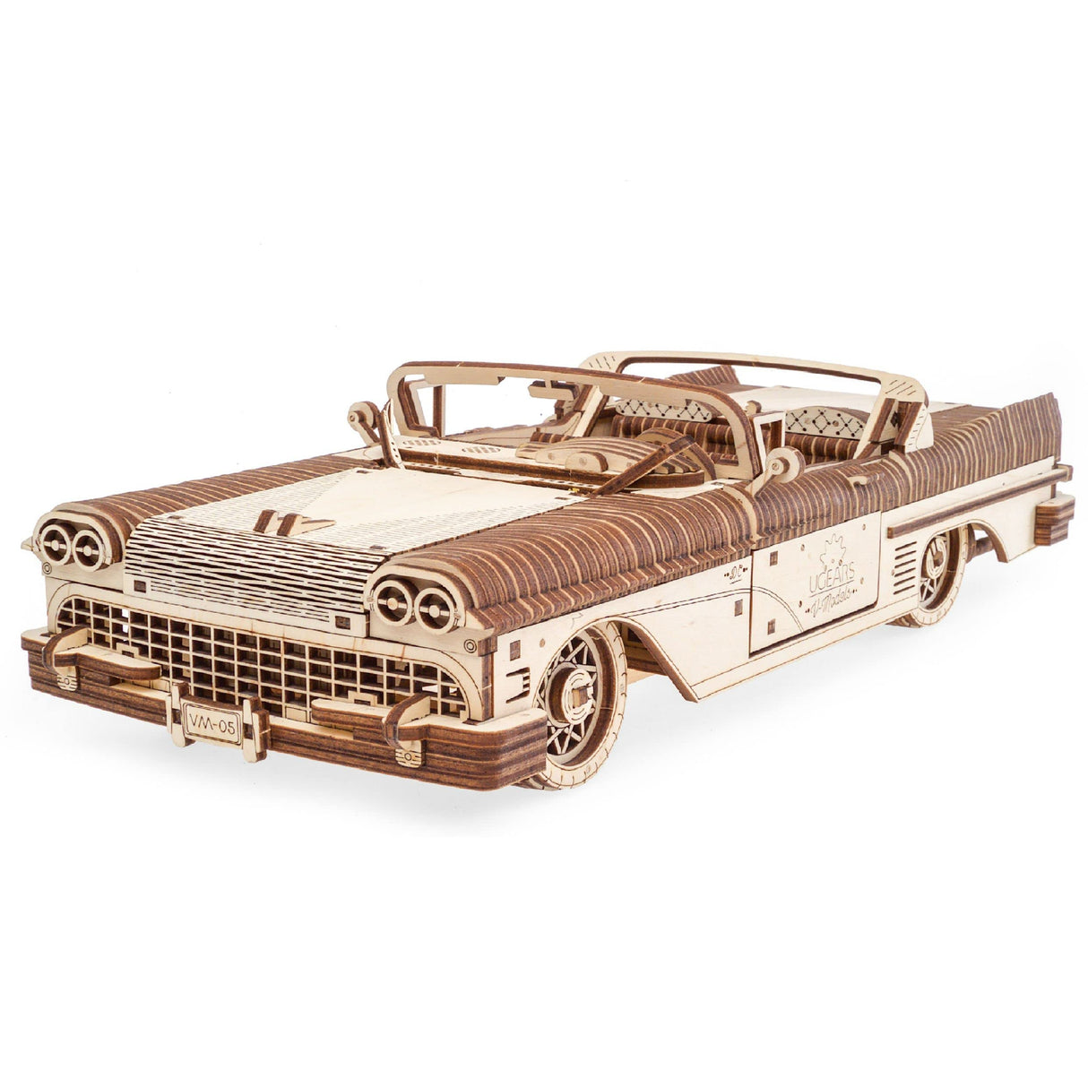 UGEARS Mechanical Wooden 3D Puzzle Model Dream Cabriolet VM-05 Father's Day Gift Idea UGEARS