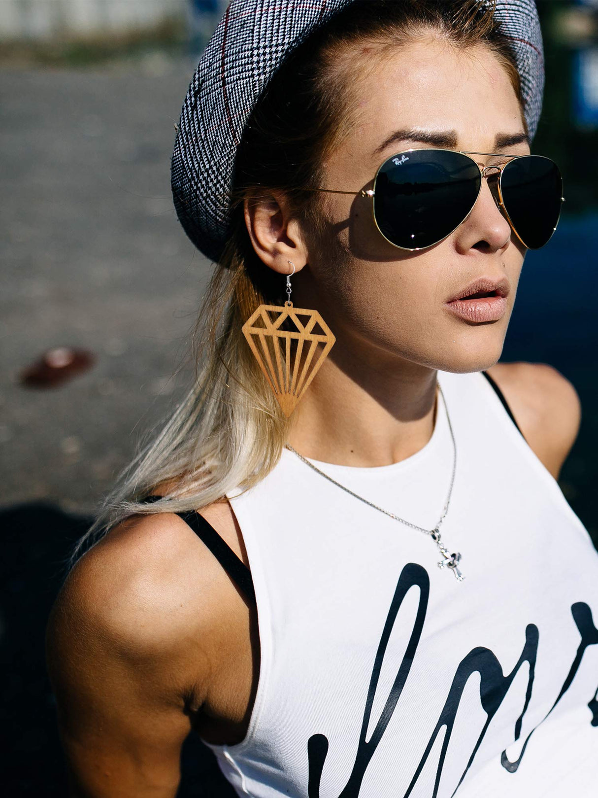 12 Pairs African Wooden Drop Earrings Bohemian Pendant Dangle Earrings Lightweight Ethnic Style Wood Earrings for Women (Chic Styles) Hicarer