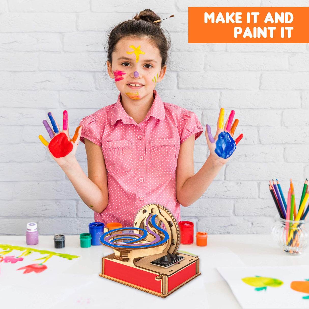 Solar Wooden Marble Run for Kids 8-12 - Wood 3D Puzzle - Building Blocks Toy & Construction Play Set - Marble Maze Track & Race Game- Educational Smartstoy