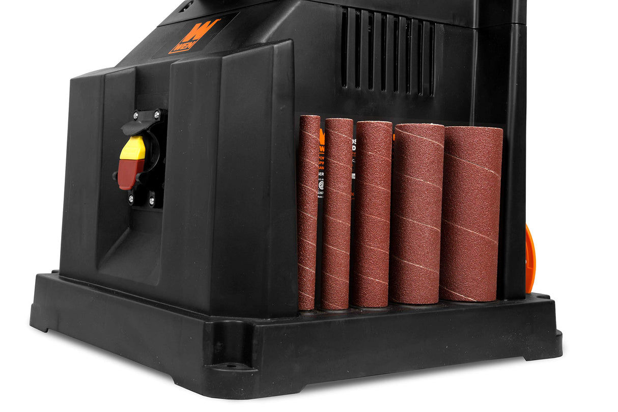 WEN AT6535 3.5-Amp Oscillating Spindle Sander with Extra Large Beveling Table Top WEN