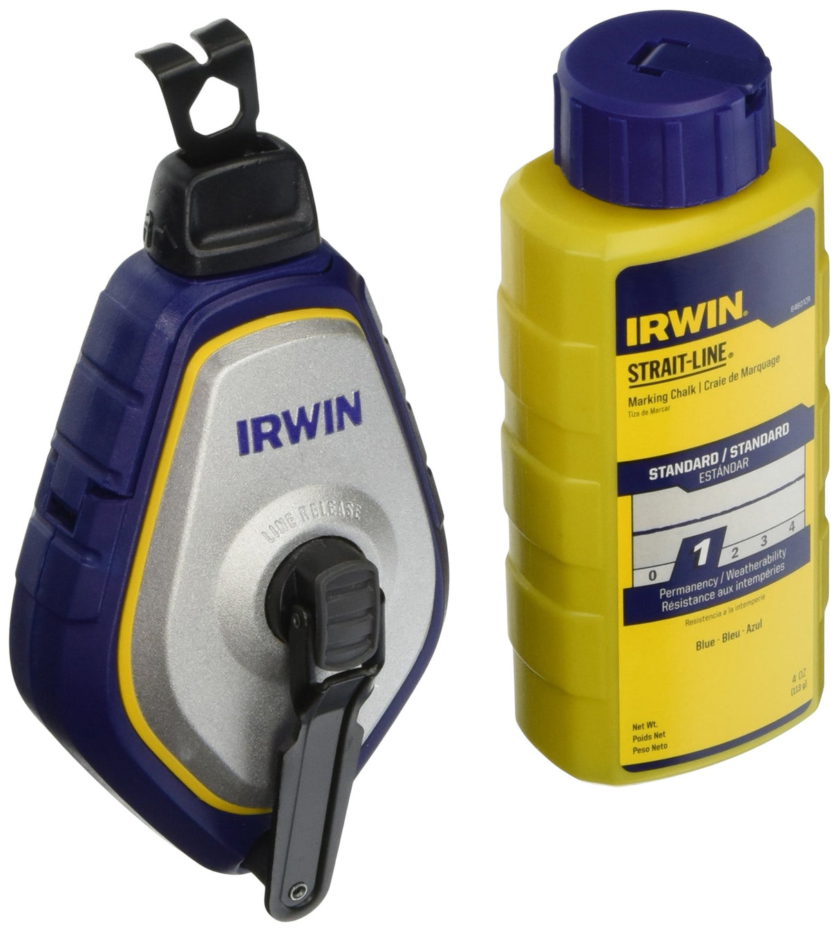 Irwin Tools Strait-Line 1932887 IRWIN Speedline Pro Chalk Reel, Blue IRWIN