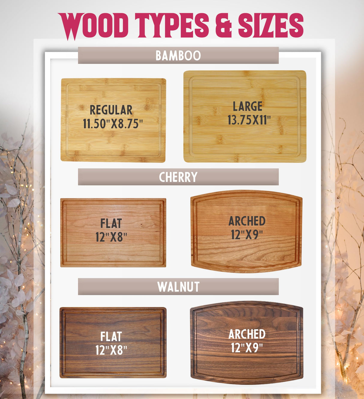 Silverhill Design Custom Wood Cutting Board Gift:Perfect Wedding & Anniversaries! Personalized Charcuterie Cheese Board for Couples, Friends, & Generic