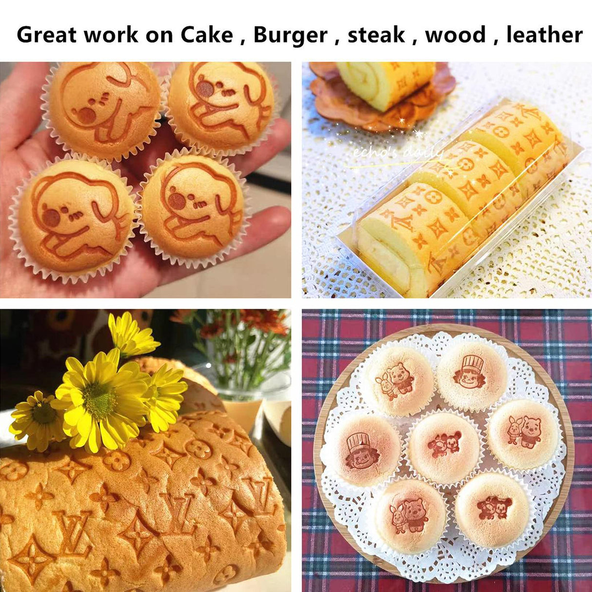 Custom Electric Wood Branding Iron by BIAJIYA - Handcrafted Design for Unique Personalisation BIAJIYA