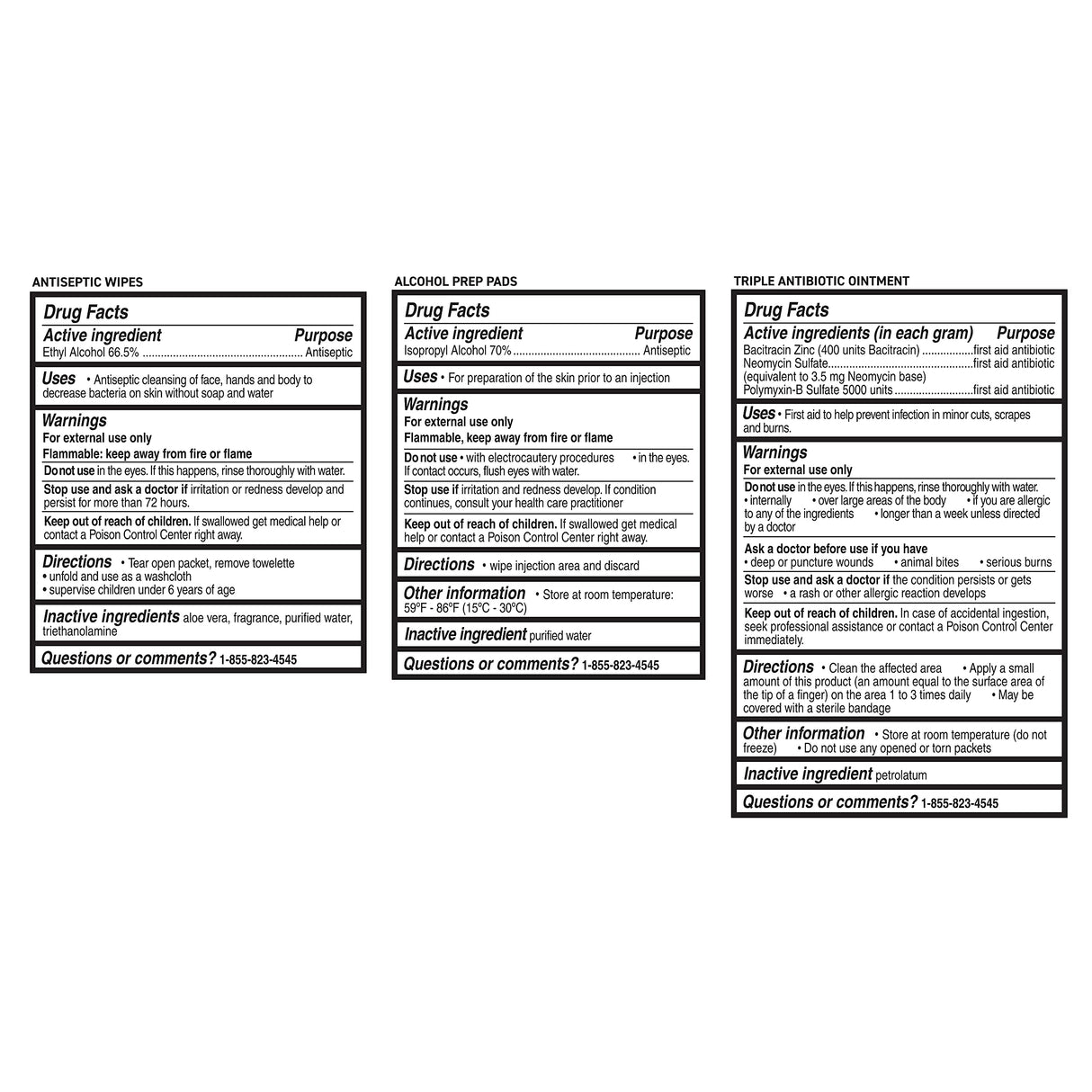Care Science First Aid Kit, 110 Pieces | Professional Use for Travel, Work, School, Home, Car, Survival, Camping, Hiking, and More Care Science