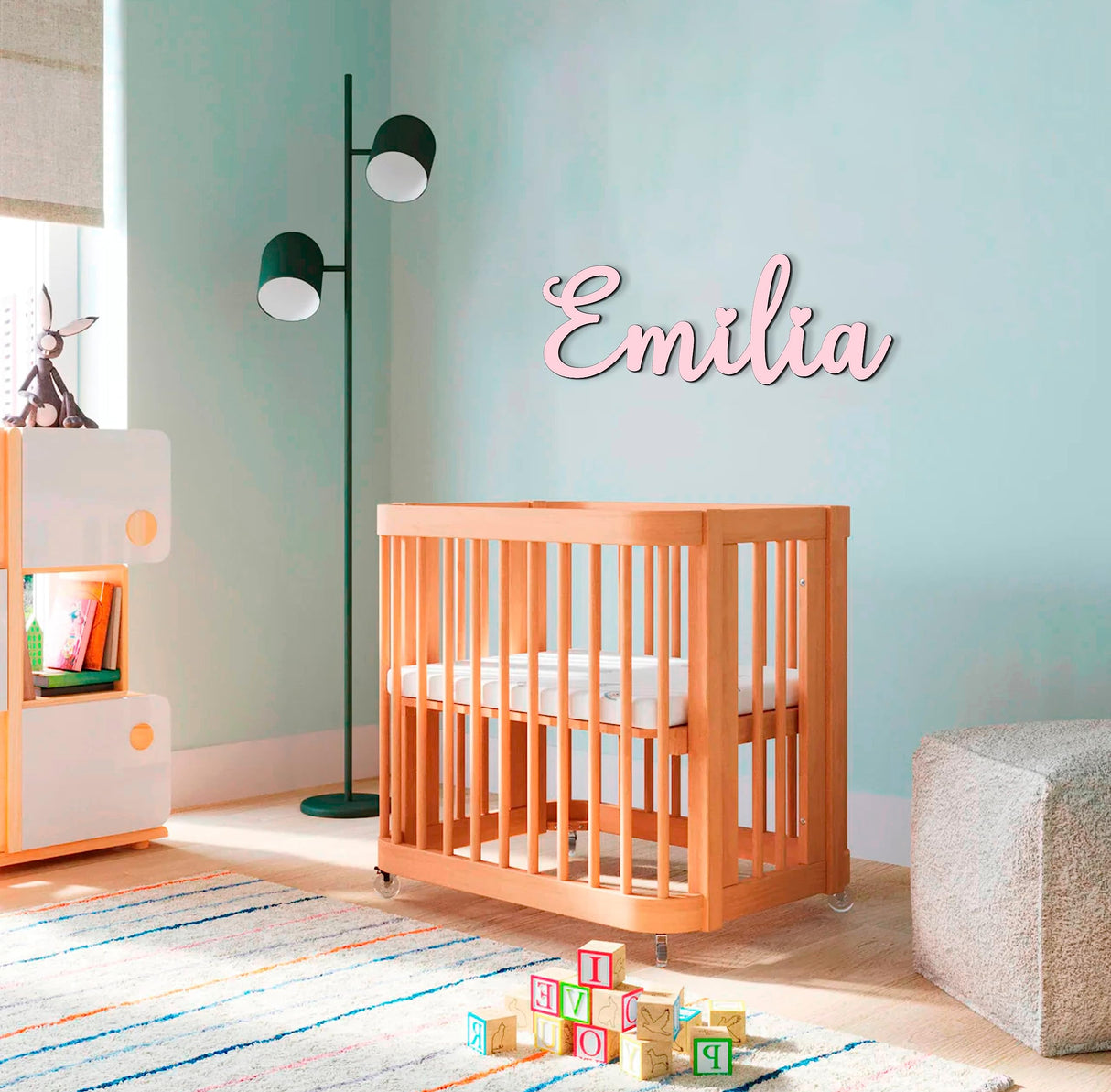 Personalized Custom Wood Name Sign for Nursery Decor, Family Name Signs Personalized, Custom Sign, Baby Name Signs for Nursery Wall Decor, Custom Generic