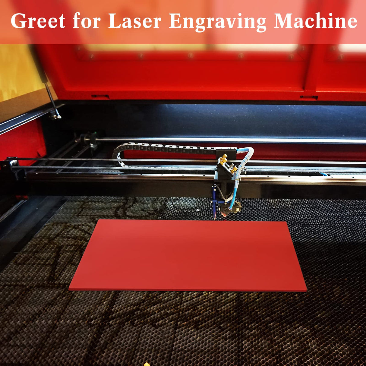 Rubber Stamp Sheet for Laser Engraving Machine, A4 Rubber Stamp Sheet for Laser Cutter Soft Rubber Sheet to Make Rubber Stamps, 2.3 Mm/ 0.09 Inch Tondiamo