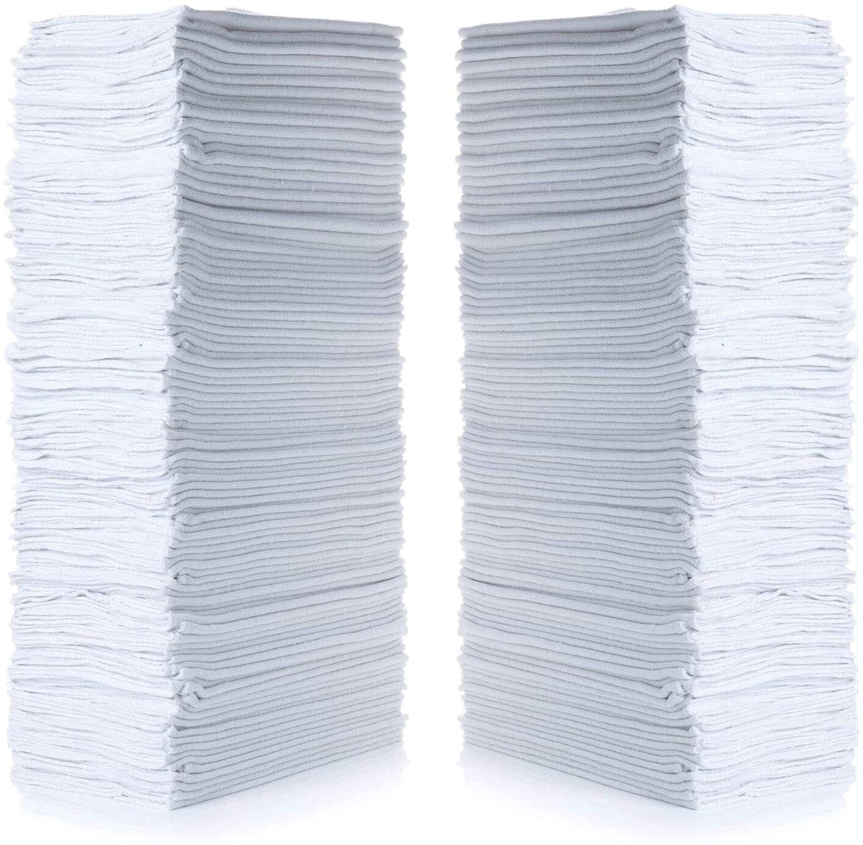 SIMPLI-MAGIC 79142 Shop Towels 14"x12", Pack of 150, Cotton, White SIMPLI-MAGIC