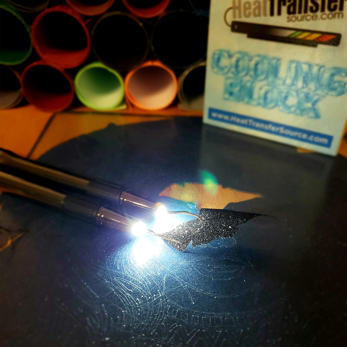 Tweedy Lite Pin Weeding Tools with Build in LED Light. Perfect for Vinyl, Paper & Iron-on Projects, Great Companion for Cricut or Any Cutting Heat Transfer Source