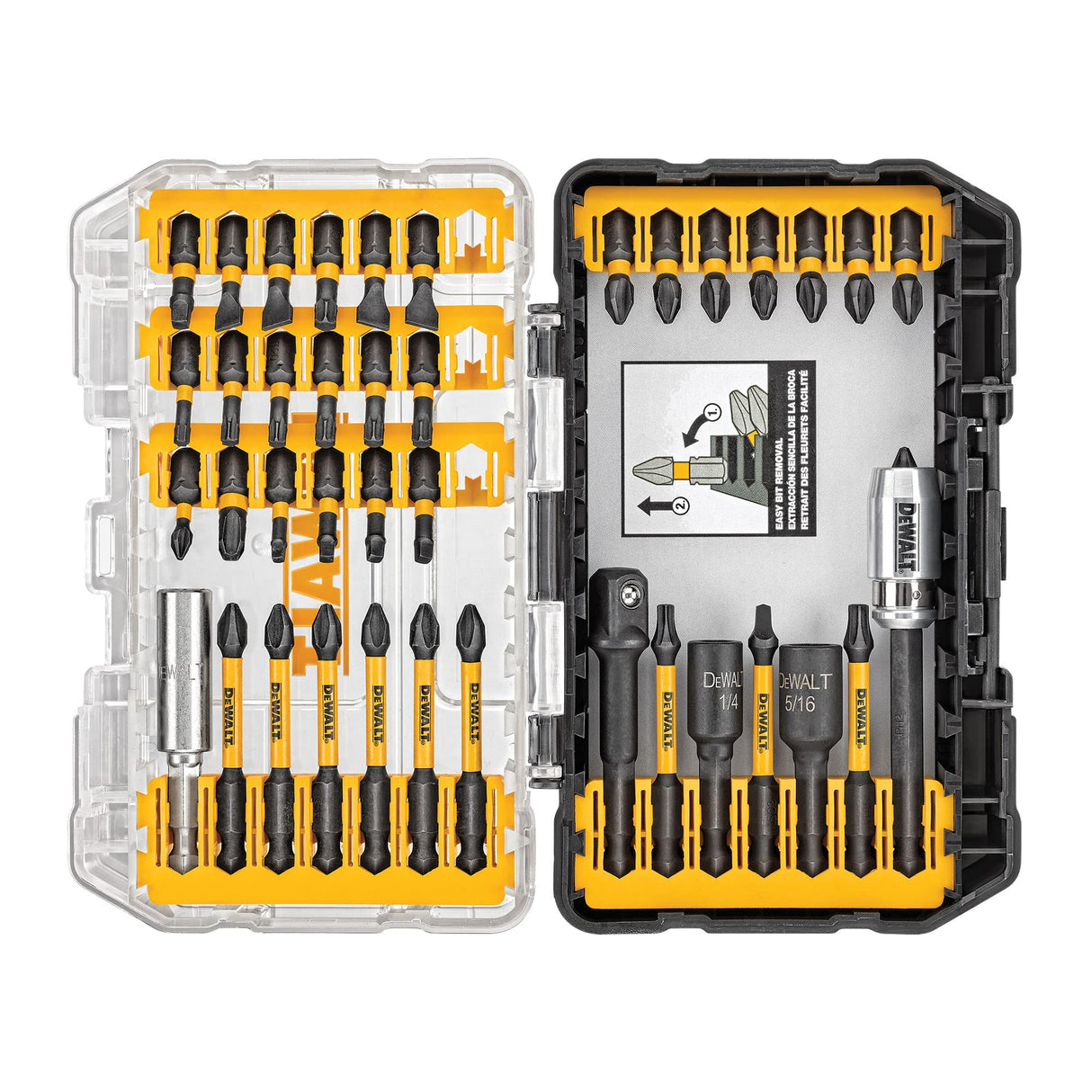 DEWALT Screwdriver Bit Set, Impact Ready, FlexTorq, 40-Piece (DWA2T40IR) DEWALT