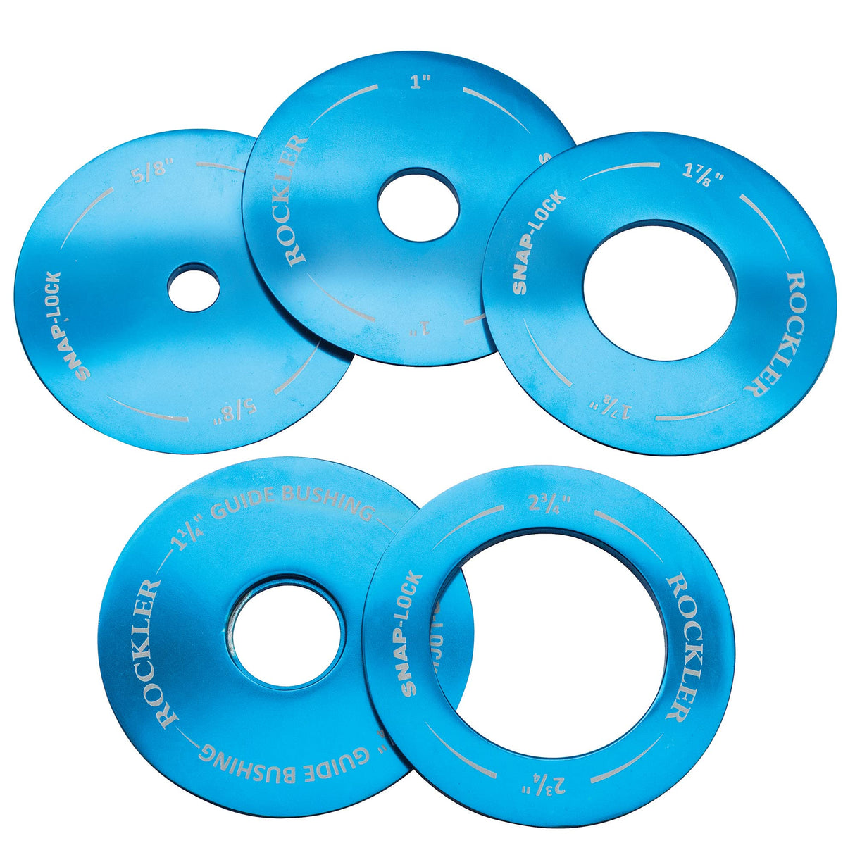 Snap-Lock Router Plate Insert Lock (5 Set) - Twist Locks for Router Table Insert Plate Fits Properly & Control Dust – Aluminum Router Table Insert ROCKLER