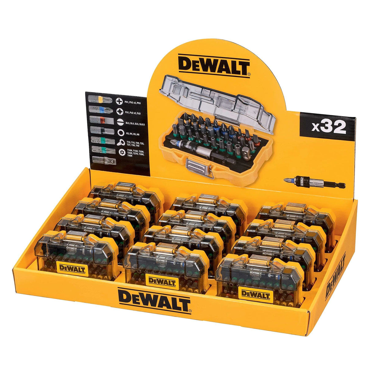 Dewalt DT7969-QZ Bit-Set (32 Piece) DEWALT