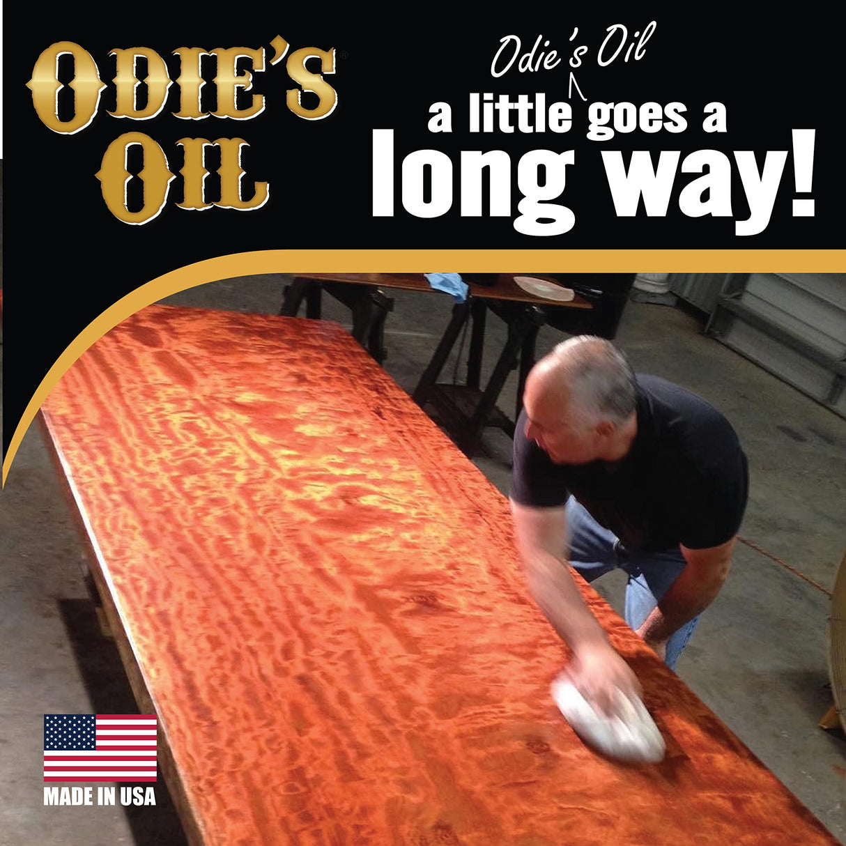 Odie's Oil • Universal Finish for Wood • Leather • Plastic • Vinyl • Metal and More • 9 Ounce Glass Jar • Food Safe and Solvent Free Non Toxic Finish ODIE'S
