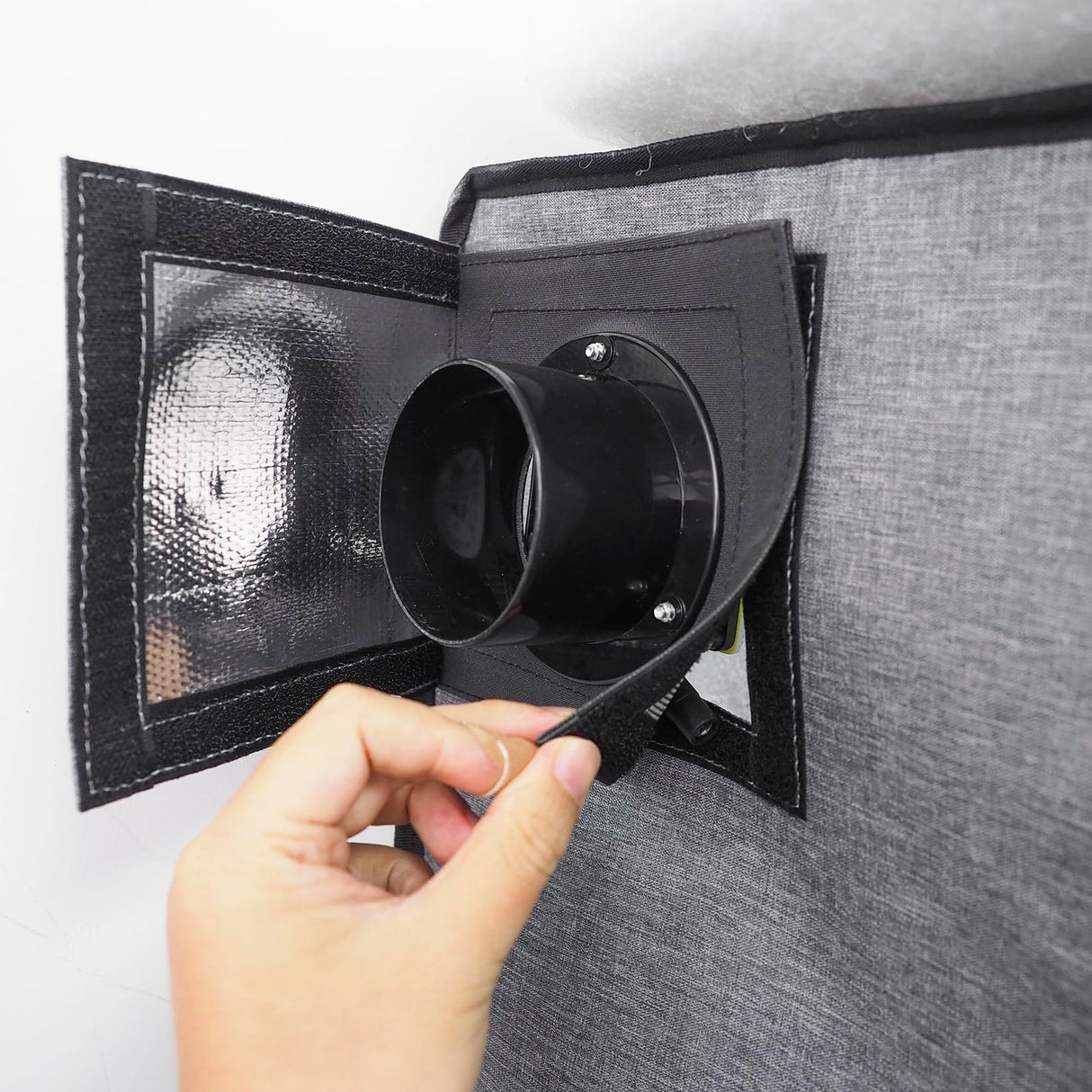 HOCENWAY Upgrade 3-Layers Filter System Smoke Exhaust Kit with 5000RPM Fan and Speed Control Power Adapter for All Laser Engraver 3D Printer HOCENWAY