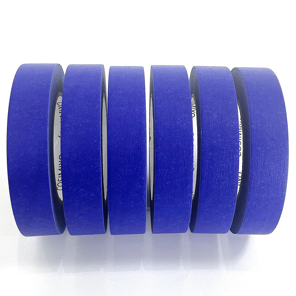 COSIMIXO Blue Original Multi-Surface Painter's Tape,0.94 inches x 60 Yards 6 Rolls Residue Free Wall Painting Blue Masking Tape with Sharp Lines COSIMIXO