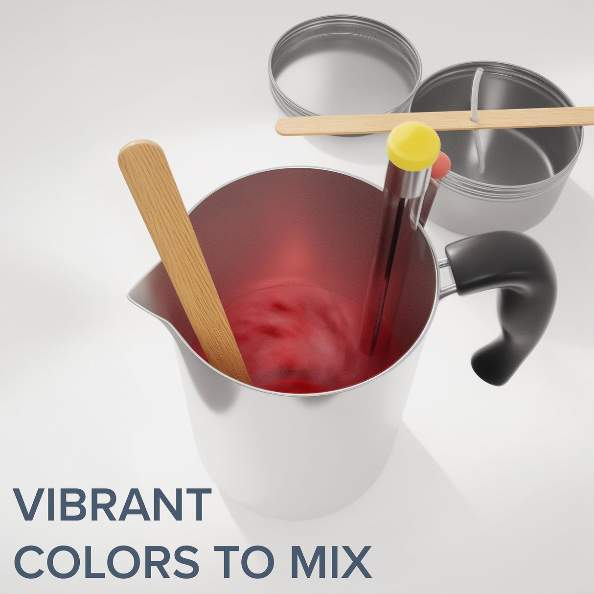 Craft It Up Candle Making Kit for Kids - Teen Girl Craft Set - Soy Wax 8 oz, 12 Wicks, 4 Scents, Jars, Molds - Starter Candle Making Kit for Adults Craft It Up