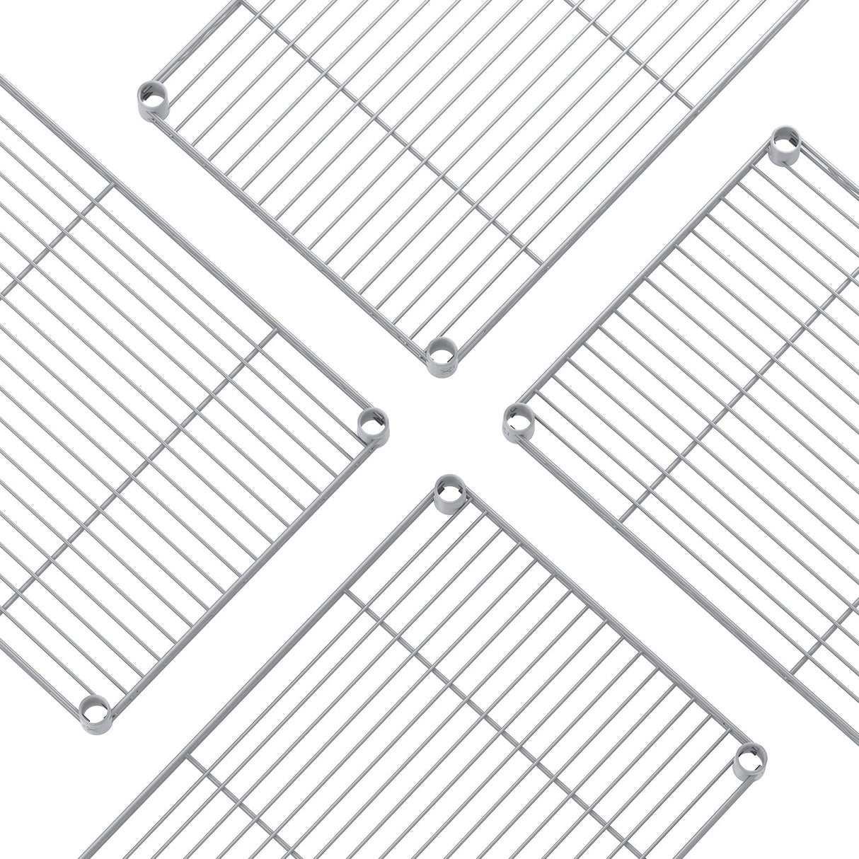 SINGAYE 4 Tier Shelf Adjustable Storage Shelf Wire Shelving,350LBS Load Capacity,Metal Storage Rack for Kitchen Office Home Storage Pantry SINGAYE