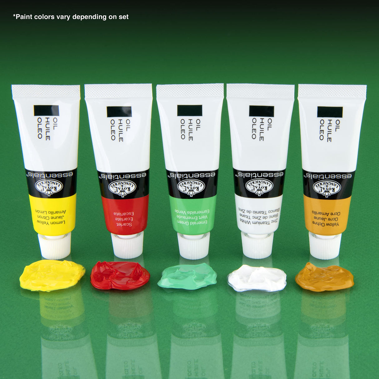 Royal & Langnickel Oil Paint PK 24/PKG, Yellow Royal & Langnickel