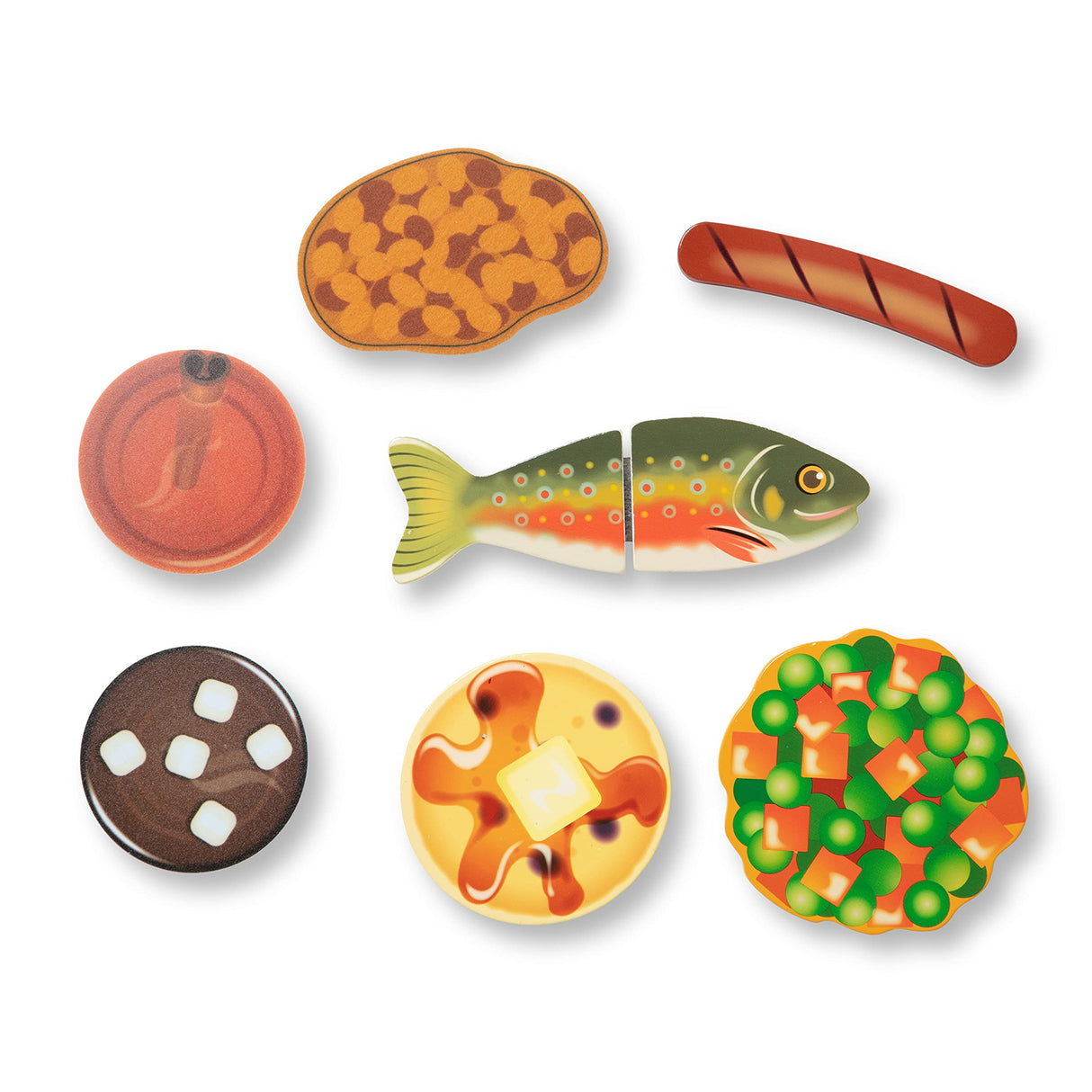 Melissa & Doug Let’s Explore Camp Stove Play Set – 24 Pieces - Pretend Camping Stove Toy For Kids Ages 3+ Melissa & Doug